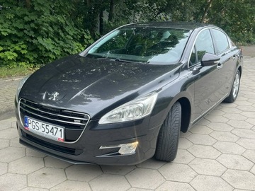 Peugeot 508 I Sedan 1.6 e-HDi FAP 112KM 2011 Peugeot 508 Zarejestrowany Automat Climatronic TOP, zdjęcie 2