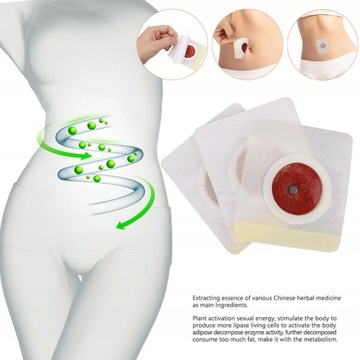 30 шт. SLIM PATCH НАТУРАЛЬНЫЕ ПАТЧИ ДЛЯ ПОХУДЕНИЯ