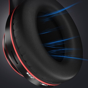 Rechargeable Headphones Led Over Ear Headphones