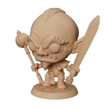 Figurki Dice Head CIBI Orc paladin RPG