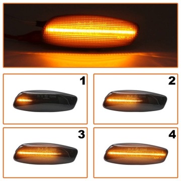 LED DYNAMICKÉ SMĚROVKY PEUGEOT 207 308 3008