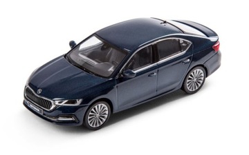 MODELIK SAMOCHODU SKODA OCTAVIA 4 IV A8 NIEBIESKA