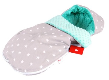 BabyLux ŚPIWOREK WIOSENNY MINKY DO WÓZKA 90CM N 14