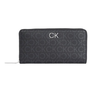 CALVIN KLEIN BEZPIECZNY PORTFEL DAMSKI CK DAILY LG Z/A WALLET MONO CZARNY