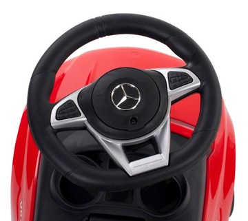 Mercedes Amg C63 Coupe красный коляска-толкатель