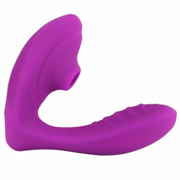 Masażer łechtaczki punktu g wibrator ssący MARY SUCKING VIBRATOR fioletowy