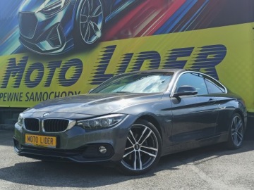 BMW Seria 4 F32-33-36 Coupe Facelifting 430i 252KM 2019 serwis, II kpl kół, świetny stan, zdjęcie 2