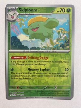 Paldea Evolved reverse 002/193 Skiploom