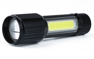 МАЛЕНЬКИЙ СВЕТОДИОДНЫЙ ТАКТИЧЕСКИЙ ФОНАРЬ XPE CREE COB ZOOM USB