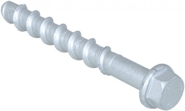 WALRAVEN ŚRUBA OCYNK. 8x80 MM. DO BETONU 50 SZT.