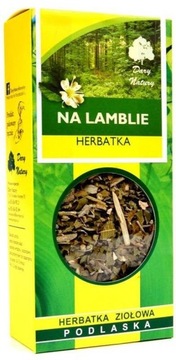 Herbatka Ziołowa herbata Lamblie 50g Dary Natury Piołun Tymianek i Orzech
