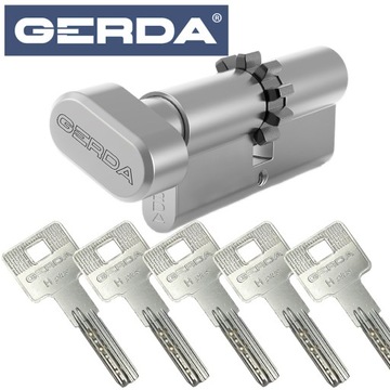 WKŁADKA GERDA H PLUS ZĘBATKA GAŁKA G45/30 NIKIEL