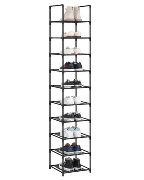 Шкаф для обуви STAND SHELF METAL FRAME черный Стабильный