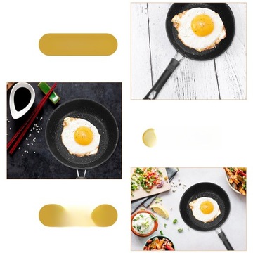 OKRĄGŁA PATELNIA DO SMAŻENIA Z POWŁOKĄ NIEPRZYWIERAJĄCĄ MINI KAMIEŃ MEDYCZNY Z POWŁOKĄ NIEPRZYWIERAJĄCĄ