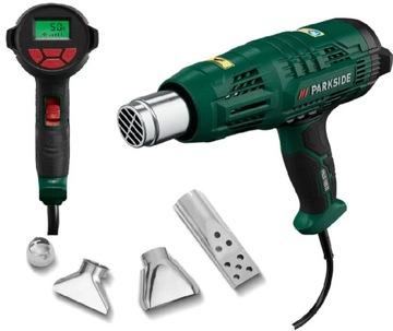 Opalarka dmuchawa Parkside PHLGD 2000W LCD ZESTAW
