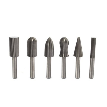 НАПИЛЬНИК ФРЕЗЕРНЫЙ ДЛЯ МЕТАЛЛА КАРБИДЫ ВОЛЬФРАМА НАБОР 6 шт.