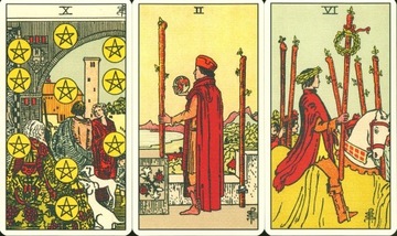 Таро Original 1909 MINI - Таро Райдера Уэйта, instr.pl