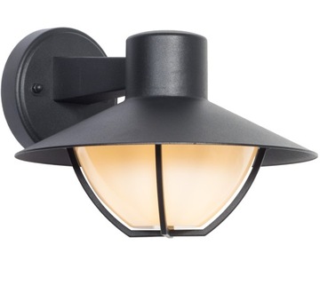 Kinkiet ogrodowy lampa elewacyjna E27 czarny Loft