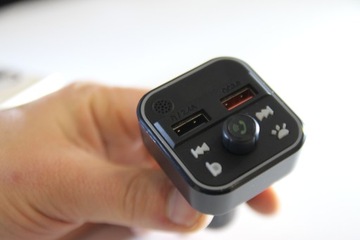 FM-ПЕРЕДАТЧИК BLUETOOTH ПРЕМИУМ-БРЕНДА БЫСТРОЕ ЗАРЯДНОЕ УСТРОЙСТВО QC USB PD MP079