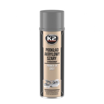 K2 PODKŁAD AKRYLOWY 500ml szary SPRAY