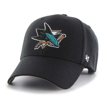 Czapka 47 Brand MVP NHL San Jose Sharks rekin