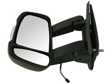 LUSTERKO DUCATO BOXER JUMPER 06+ DŁUGIE LEWE 8 PIN