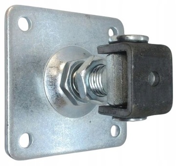Zawias regulowany 100 x 100 , ocynk , M20-K
