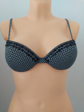 75A 34A Calzedonia push-up góra kostium kąpielowy