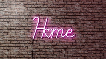 Светодиодный неоновый дом - украшение рекламной вывески Ledon