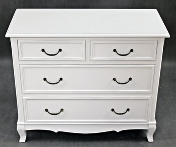 NOWA BIAŁA KOMODA MEBLE STYLOWE RUSTYKALNE