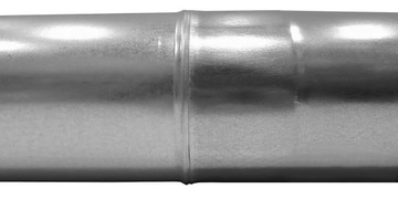 Труба прямая диаметром 160, оцинкованная, 1 метр DARCO