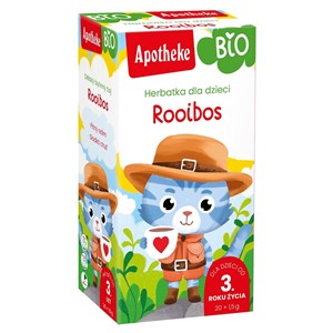HERBATKA DLA DZIECI - ROOIBOS BIO 20 x 1,5 g - APO