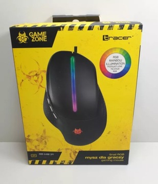 MYSZ PRZEWODOWA TRACER GAMEZONE SNAIL RGB