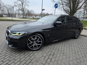 BMW Seria 5 G30-G31 Touring Facelifting 2.0 520d 190KM 2021 BMW 5 M Sport 520d, 2.0l diesel 190KM * Bezwypadkowy ASO BMW G31, zdjęcie 2