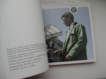 SKODA OCTAVIA I 2000-2004 Руководство пользователя на польском языке в кейсе SKODA