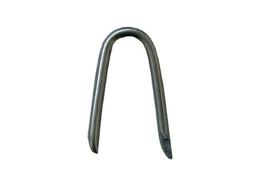 Skoble montażowe do siatki leśnej - 2,5x25mm - 100
