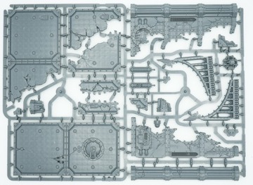Warhammer 40k Kill Team Chalnath Terrain Sprue B zestaw wypraska
