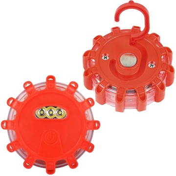 СИГНАЛЬНАЯ ЛАМПА 15 СВЕТОДИОДНЫХ ФЛЕШ-ДИСКОВЫХ СТАКАНОВ СТРОБОСКОПА МАГНИТ