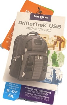 Рюкзак DrifterTrek Targus13 15,6–17 дюймов