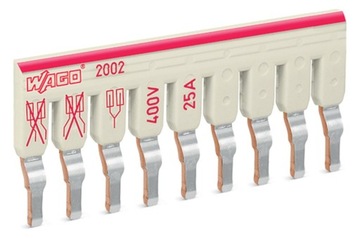 WAGO 2002-479 box bridge, 9-fold, insulated, l