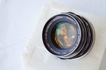 MINOLTA 55/1.7 MC ROKKOR-PF SPRAWNA DO NEX FX MFT