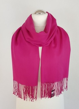 491 ЭЛЕГАНТНЫЙ ШАРФ СТРОЙНО-РОЗОВЫЙ КАШЕМИР