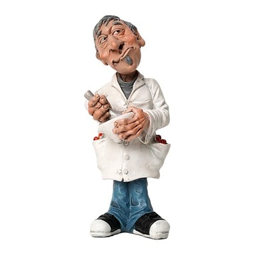 Statuetka lekarza Figurka z żywicy 6,5 cm x 6