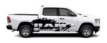 Dodge Ram Naklejki rebel USA Amerykańskie