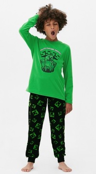 PRIMARK piżama chłopięca polarowa MINECRAFT 152, 11-12l