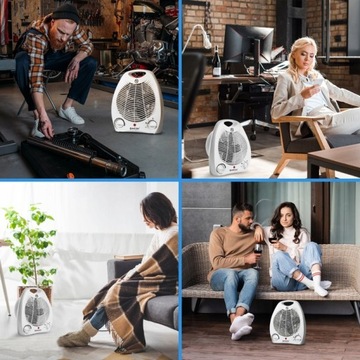 FARELKA ВЕНТИЛЯТОР ЭЛЕКТРИЧЕСКИЙ ОБОГРЕВАТЕЛЬ 2000ВТ ПОРТАТИВНЫЙ МОЩНЫЙ