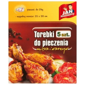 Jan Niezbędny Torebki do pieczenia 25x38cm 5szt
