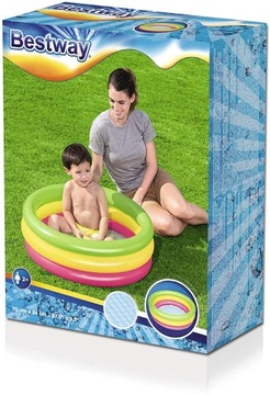 BESTWAY 51128 МИНИ-БАССЕЙН ТРИ ЦВЕТА 70см x 24см