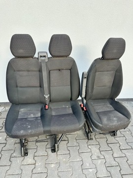 DUCATO BOXER FOTEL KIEROWCY ŁAWKA DWÓJKA KOMPLET