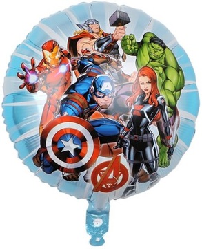 BALON FOLIOWY AVENGERS HULK SPIDERMAN 45cm A15